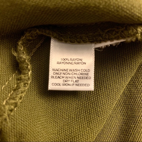 Sold Ann Taylor Loft MIDI-long  belted dress pockets - Picture 10 of 11